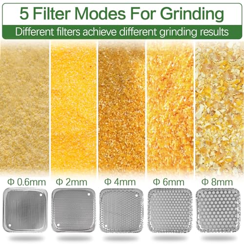 Electric Grain Mill Grinder, Flour Mill Grain Grinders, Widely Used Grinder Electric at Home Farm for Corn Wheat Feed