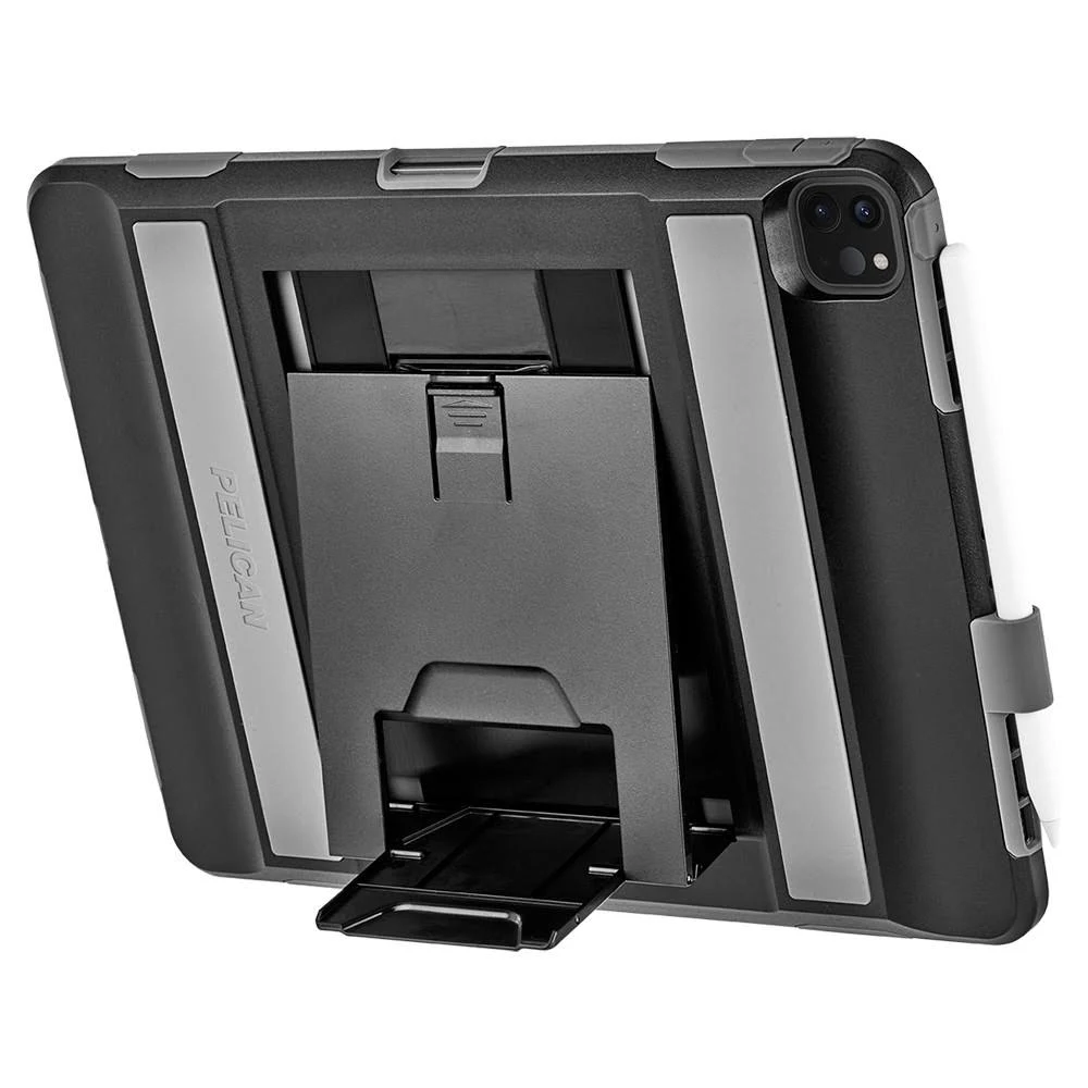 Pelican iPad Pro (12.9-inch, 4th gen., 2020) Case | Voyager Series - Black/Gray
