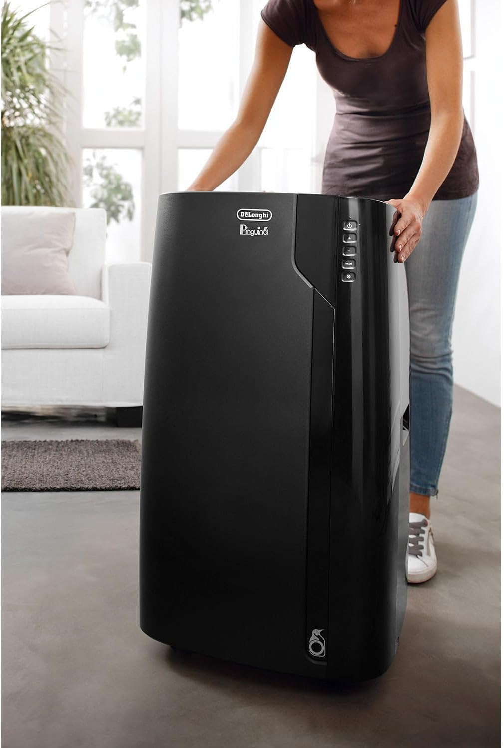 De'Longhi PACEX290LN-1A BK Pinguino 700 sq ft 4 in 1 All Season Use: Air Conditioner