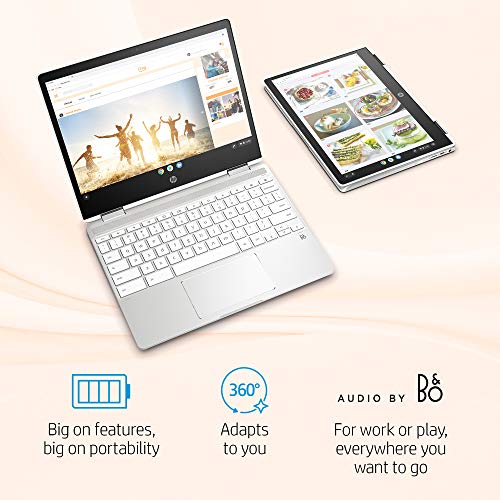 HP Chromebook X360 12-Inch HD+ Touchscreen Laptop, Intel Celeron N4000, 4. GB SDRAM, 32 GB eMMC, Chrome