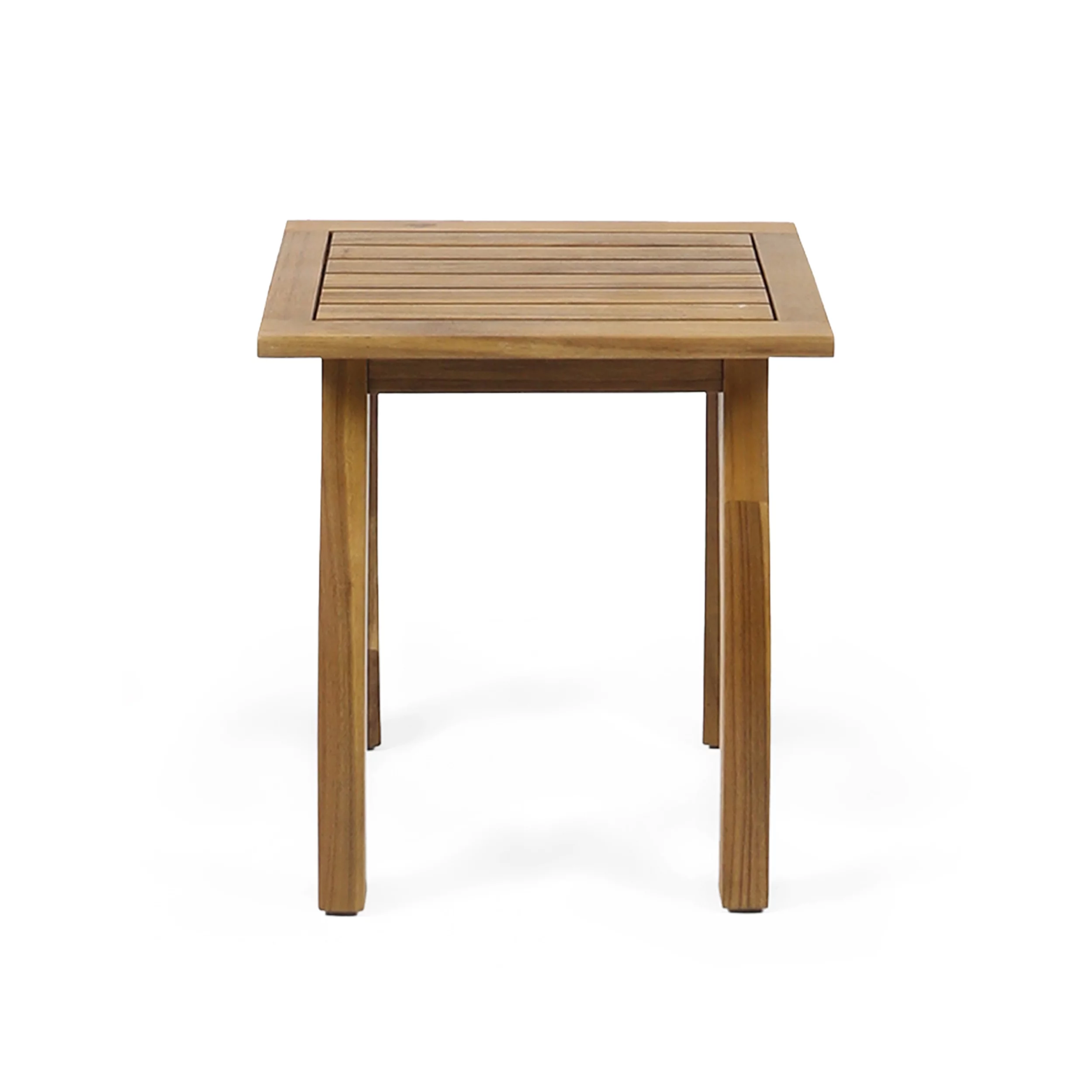 Noble House Arcadia Outdoor Acacia Wood Rocking Chair and Side Table Set Teak