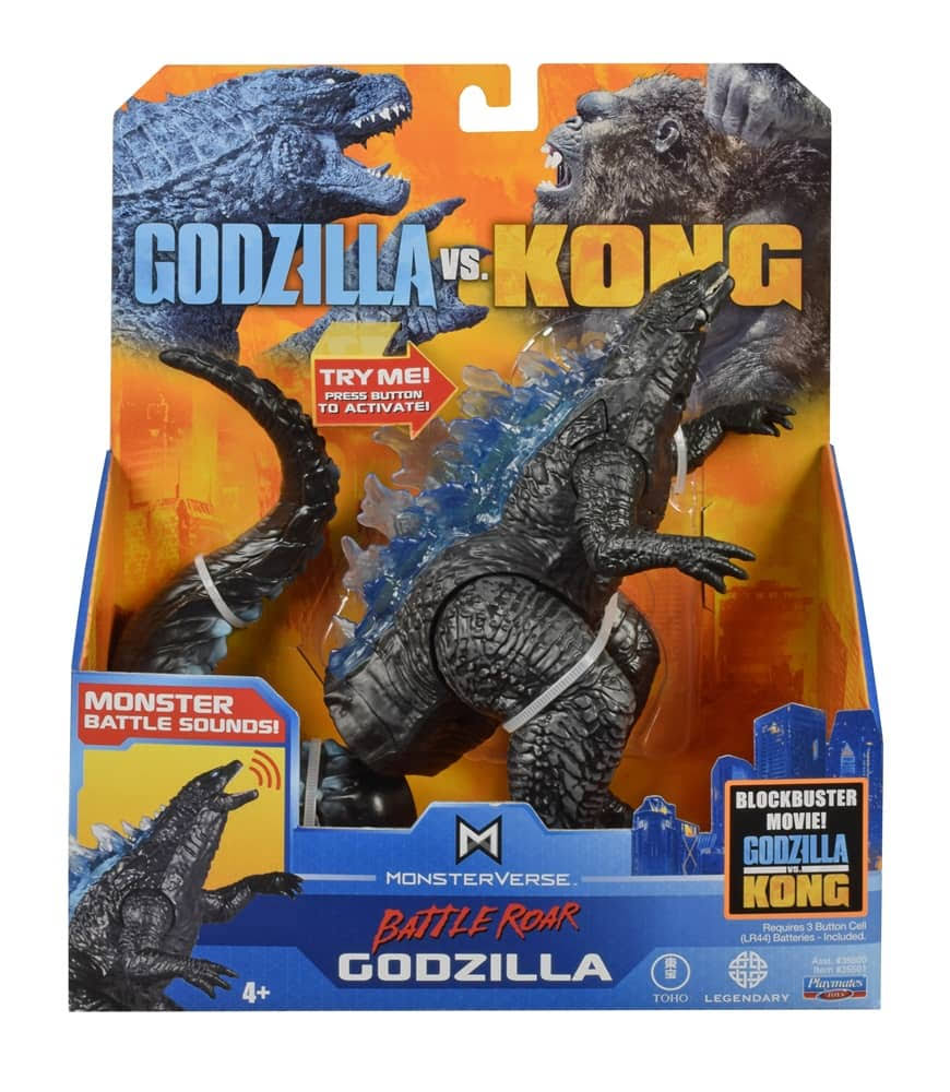 Monsterverse Black Godzilla Vs Kong 7x22 Godzilla Figure with Lights and Sounds - Avayadevconnect