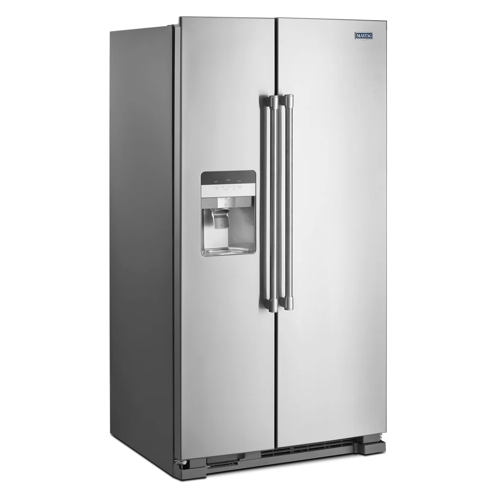 Maytag Mss25c4mg 36" Wide 24.5 Cu. Ft. Side By Side Refrigerator - Stainless Steel