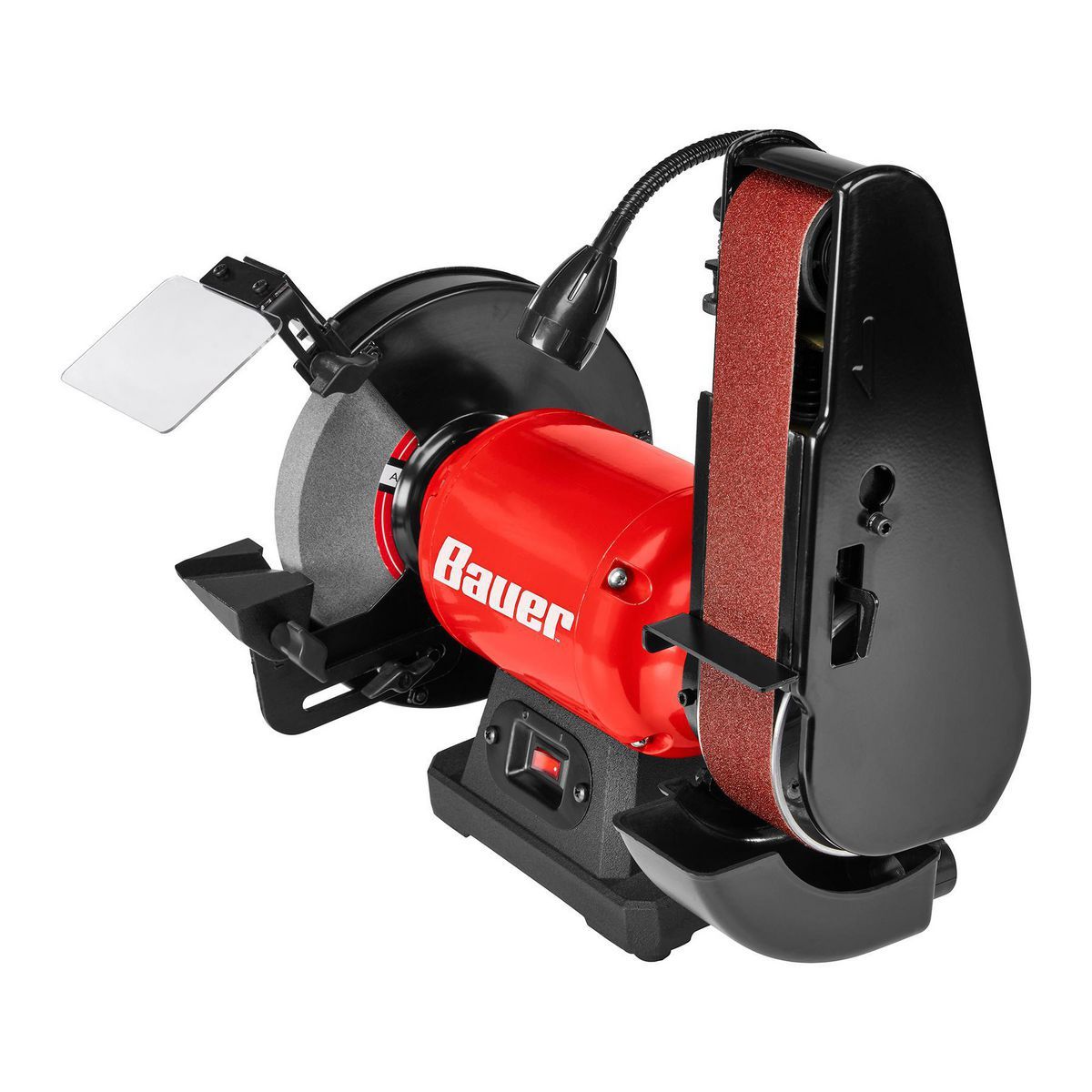 BAUER 8 in. Bench Grinder with Belt Sander