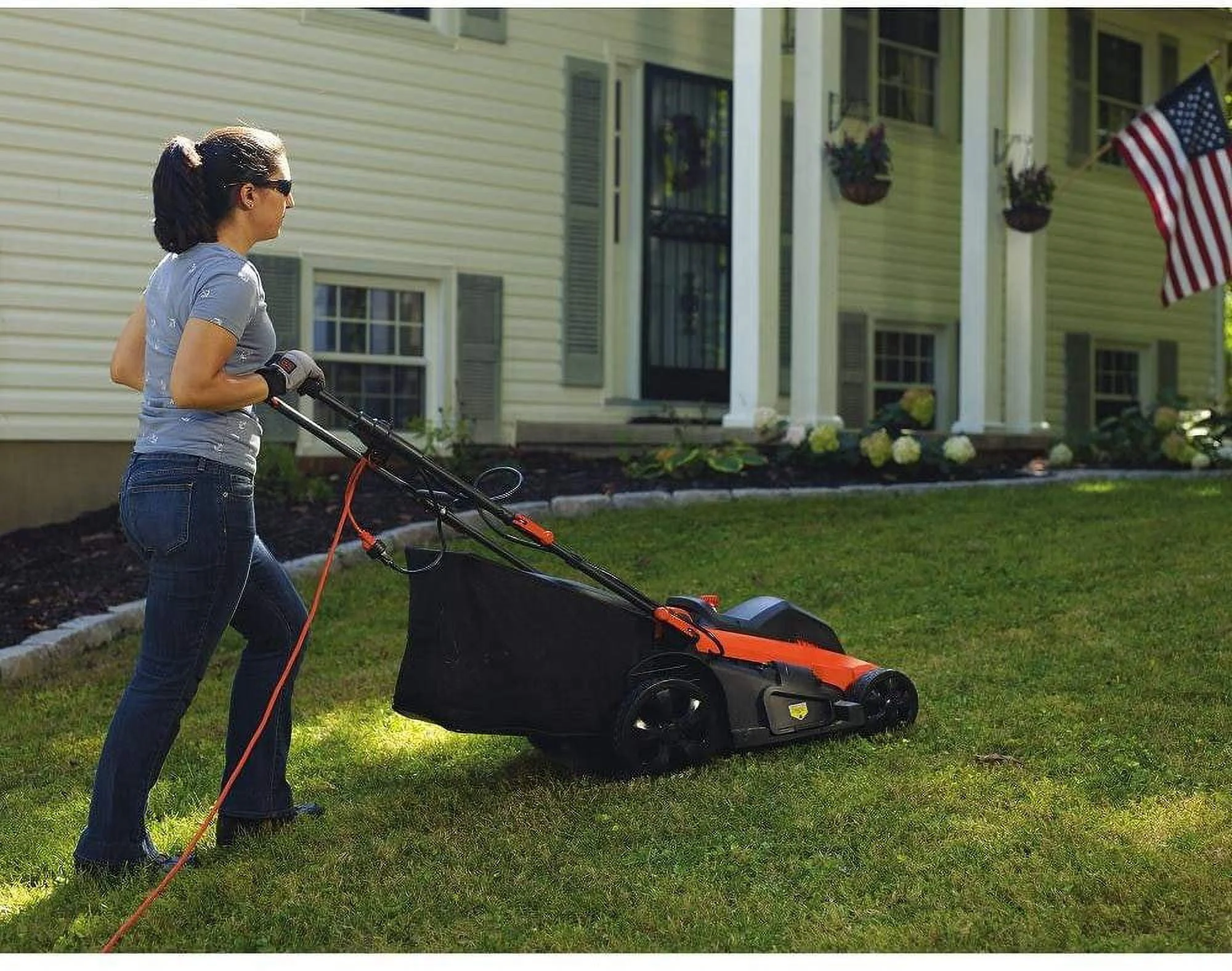 BLACK+DECKER MM2000 13 Amp Corded Mower, 20-Inch