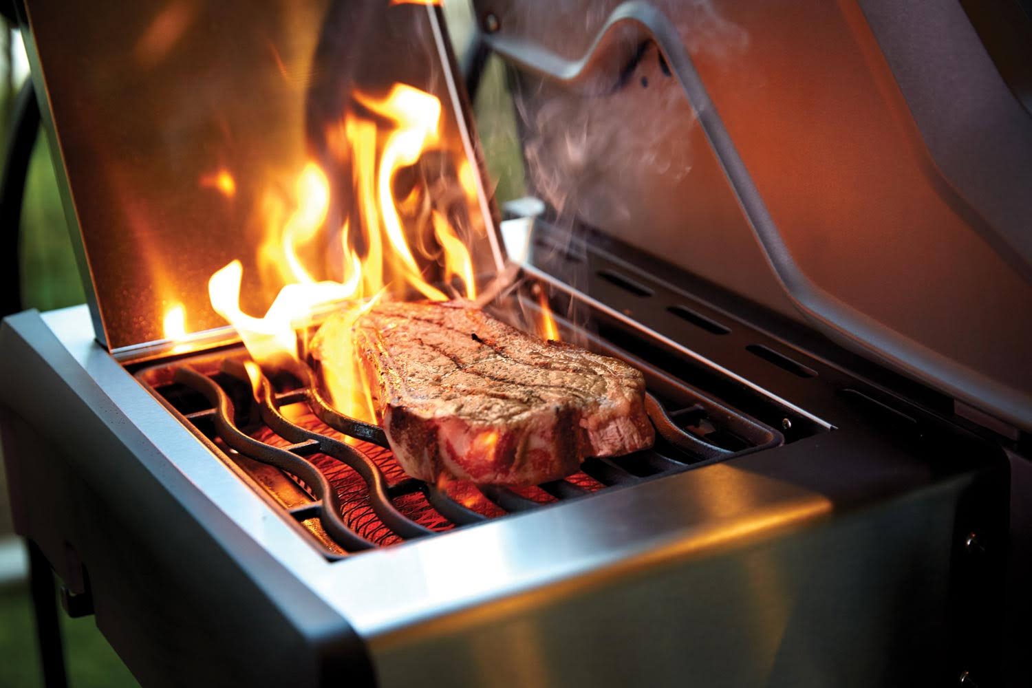 Napoleon Rogue 365 Propane GAS Grill with Infrared Side Burner, Stainless Steel ()
