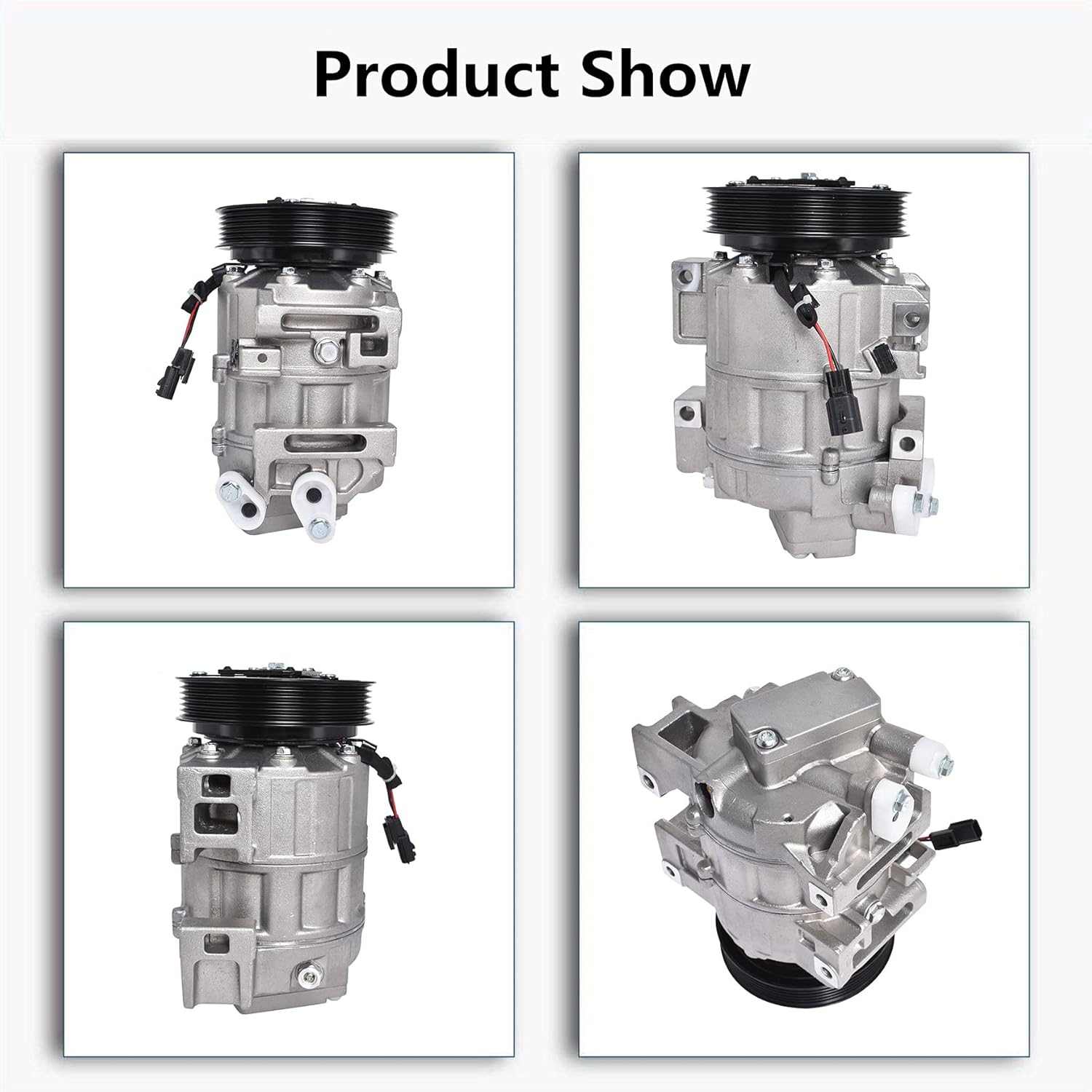 A/C AC Compressor Replacement for 2007-2012 Nissan Altima 2007-2012 Nissan Sentra 2.5L CO 10886C 92600JA00A