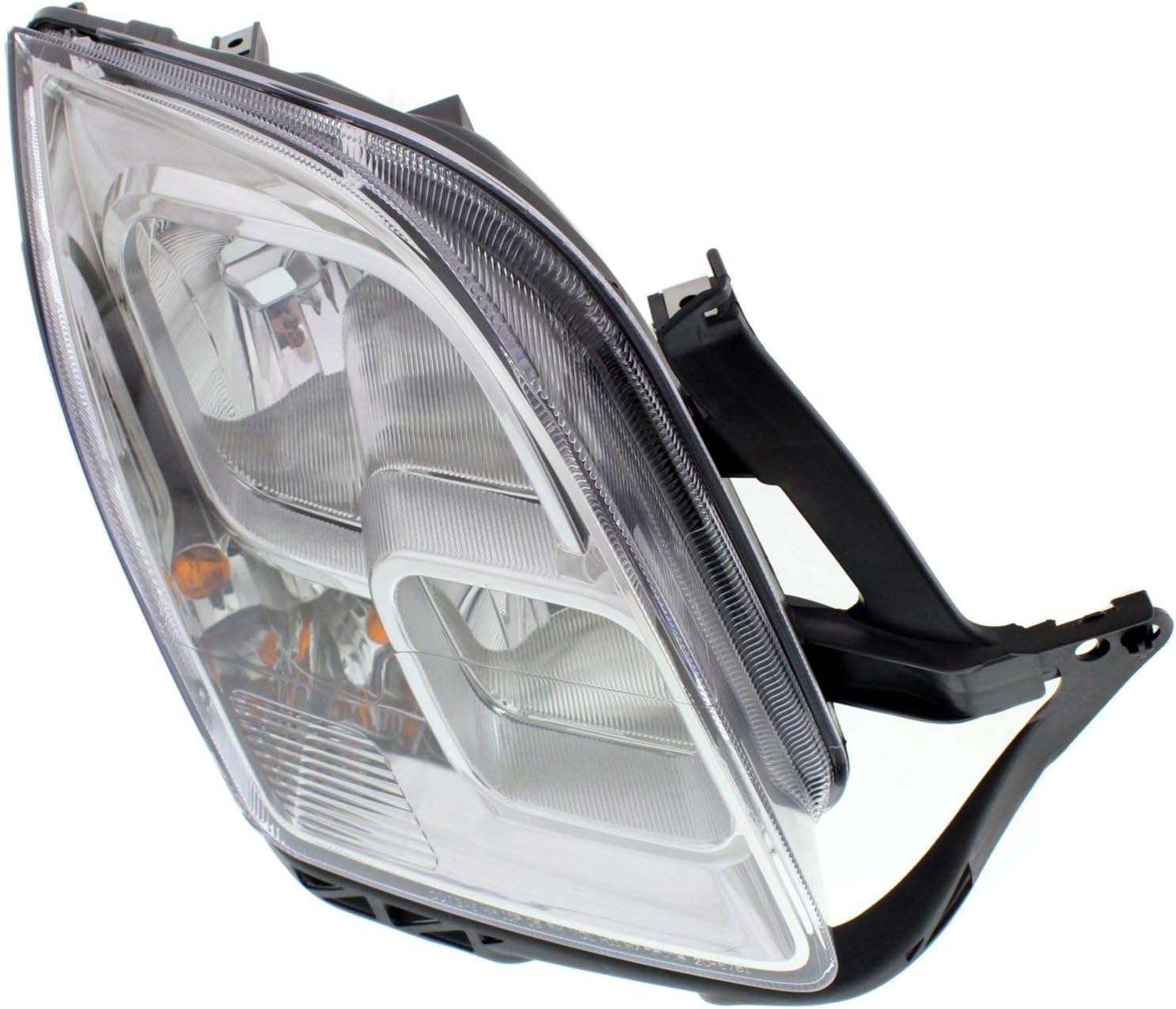 Evan-Fischer Headlight Set Compatible with 2006-2009 Ford Fusion Left Driver and Right Passenger Side Halogen With bulb(s)