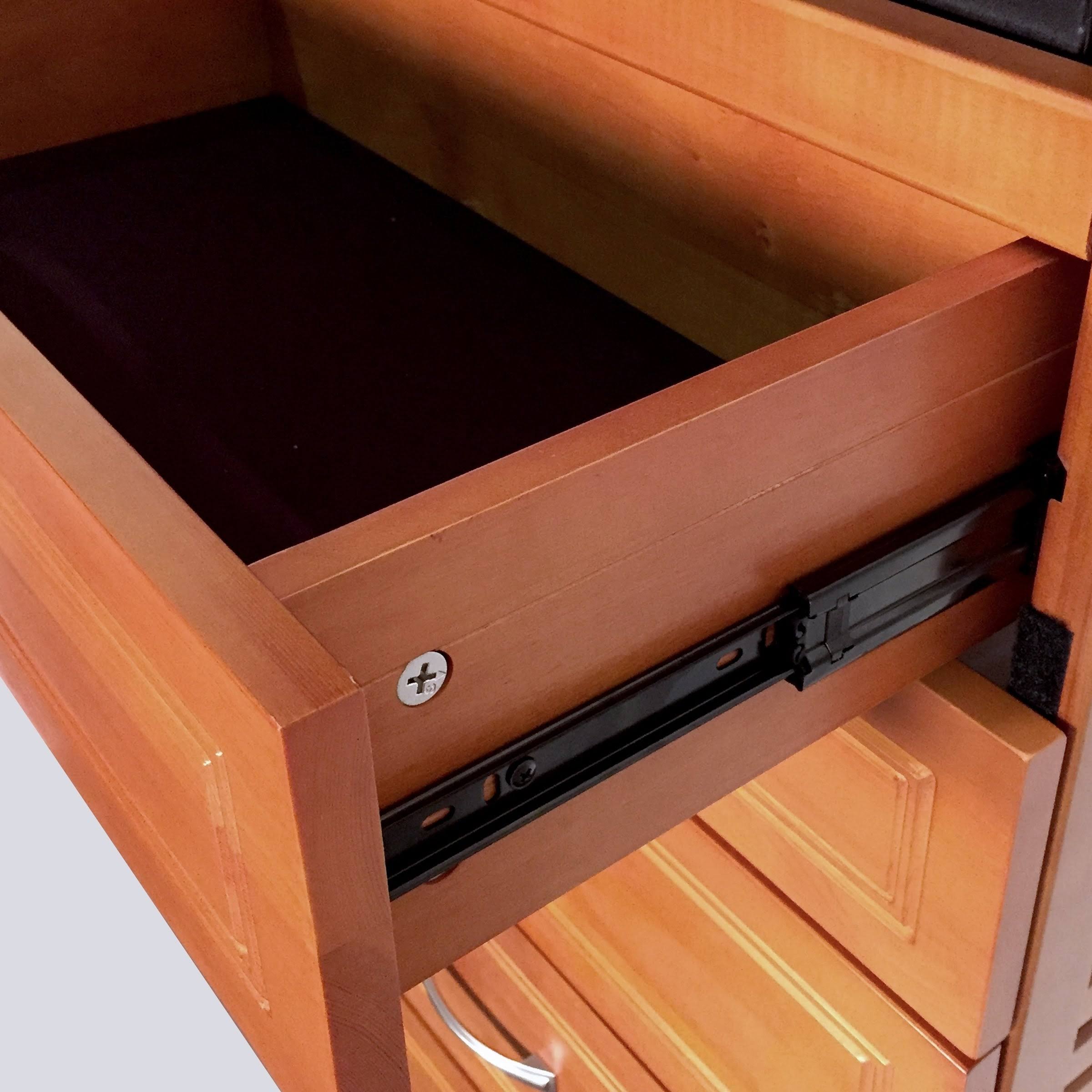48x22 W - 120x22 W Woodcrest Closet System John Louis Home Finish: Caramel