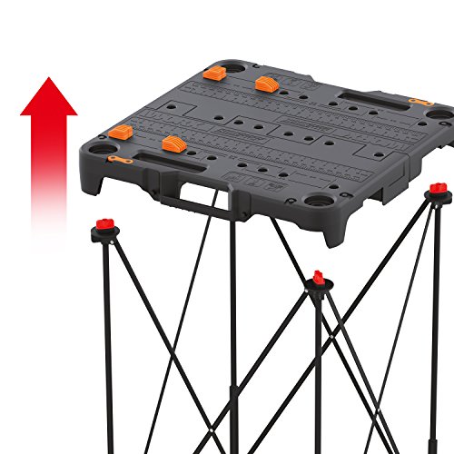 Worx WX066 Sidekick Folding Work Table, Portable All-in-one Work Bench