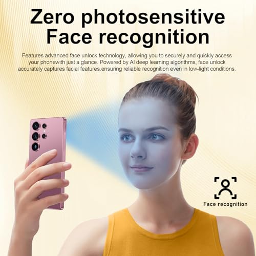 I25 Ultra Unlocked Android Phone 6.99" AMOLED 7000mAh Long-Lasting | Snapdragon 8 Gen3 | 8GB RAM+256GB | 68MP+108MP Pro Camera | Face Unlock + Stylus | Android 14 System (Blue)