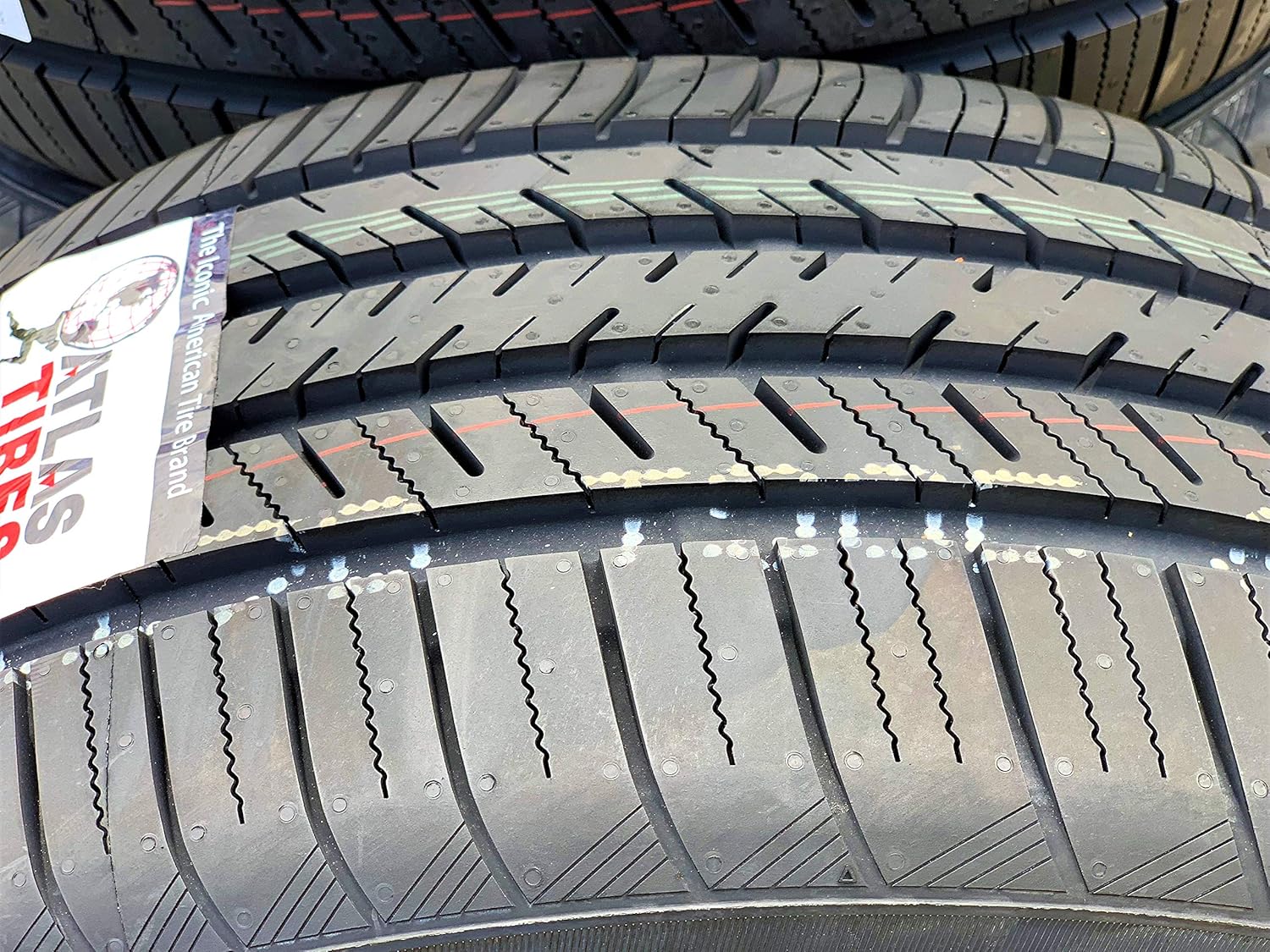 Atlas Tire Force UHP All-Season High Performance Radial Tire-205/40R18 205/40/18 205/40-18 86W Load Range XL 4-Ply BSW Black Side Wall