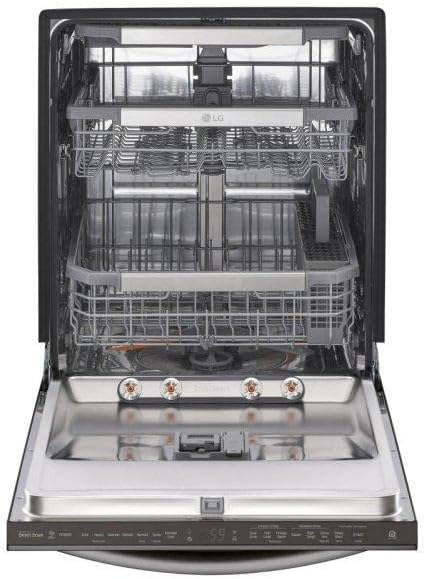 LG LDT7808BD 42dB Black Stainless Top Control Dishwasher