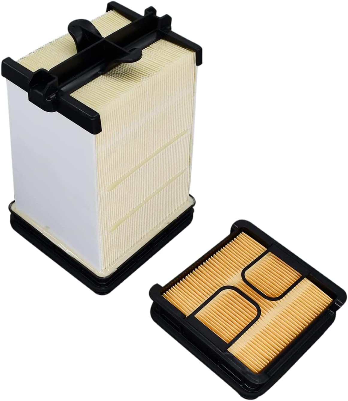 Inner Air Filter and Outer Air Filter Replace 7221934 7221933 7286322 for Bobcat Skid Steer Loaders S450 S510 S530 S550 S570 S590 Bobcat Track Loaders T450 T550 T590 T595 T630 Pack of 2