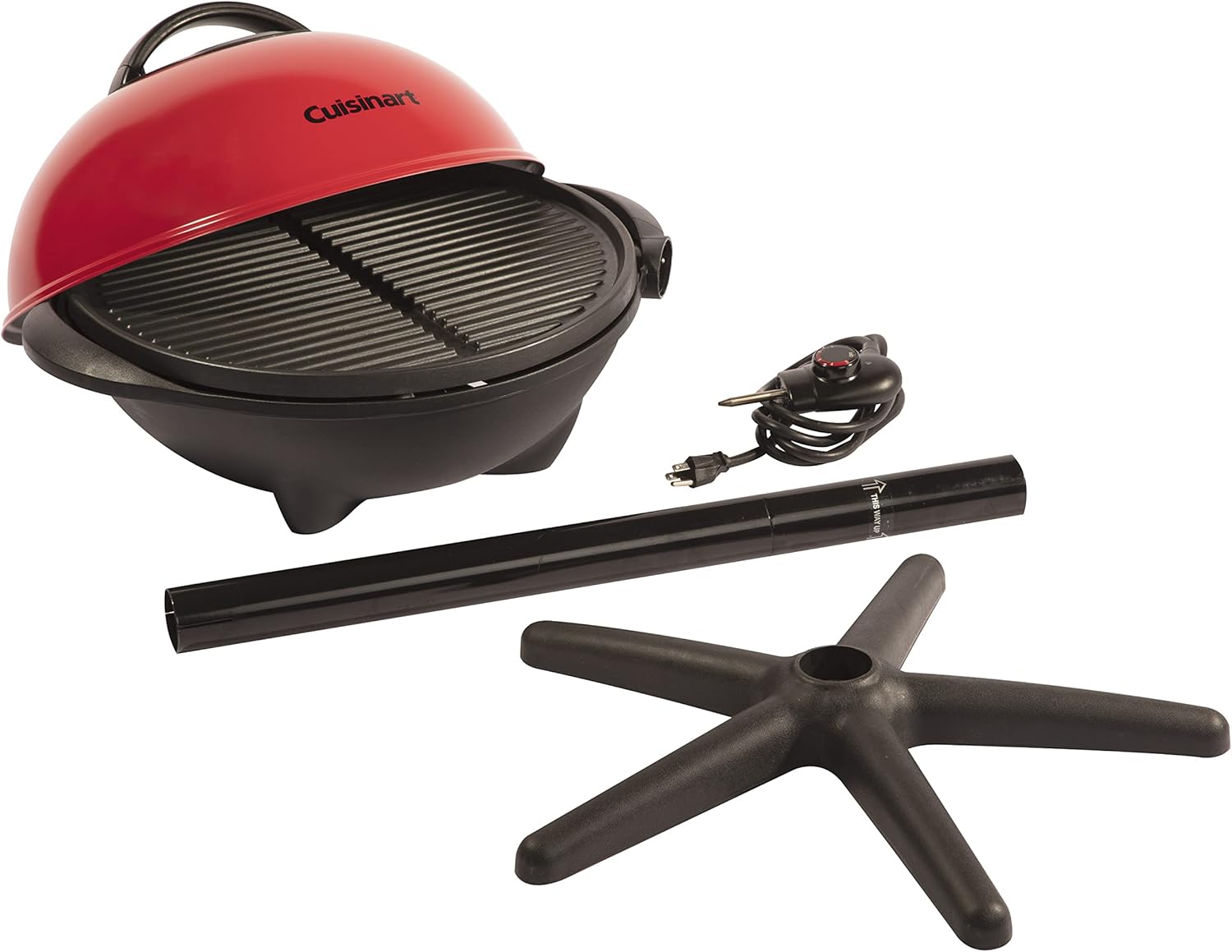 Cuisinart CEG-115 2-in-1 Outdoor Electric Grill, 240 sq. inch Cooking Space
