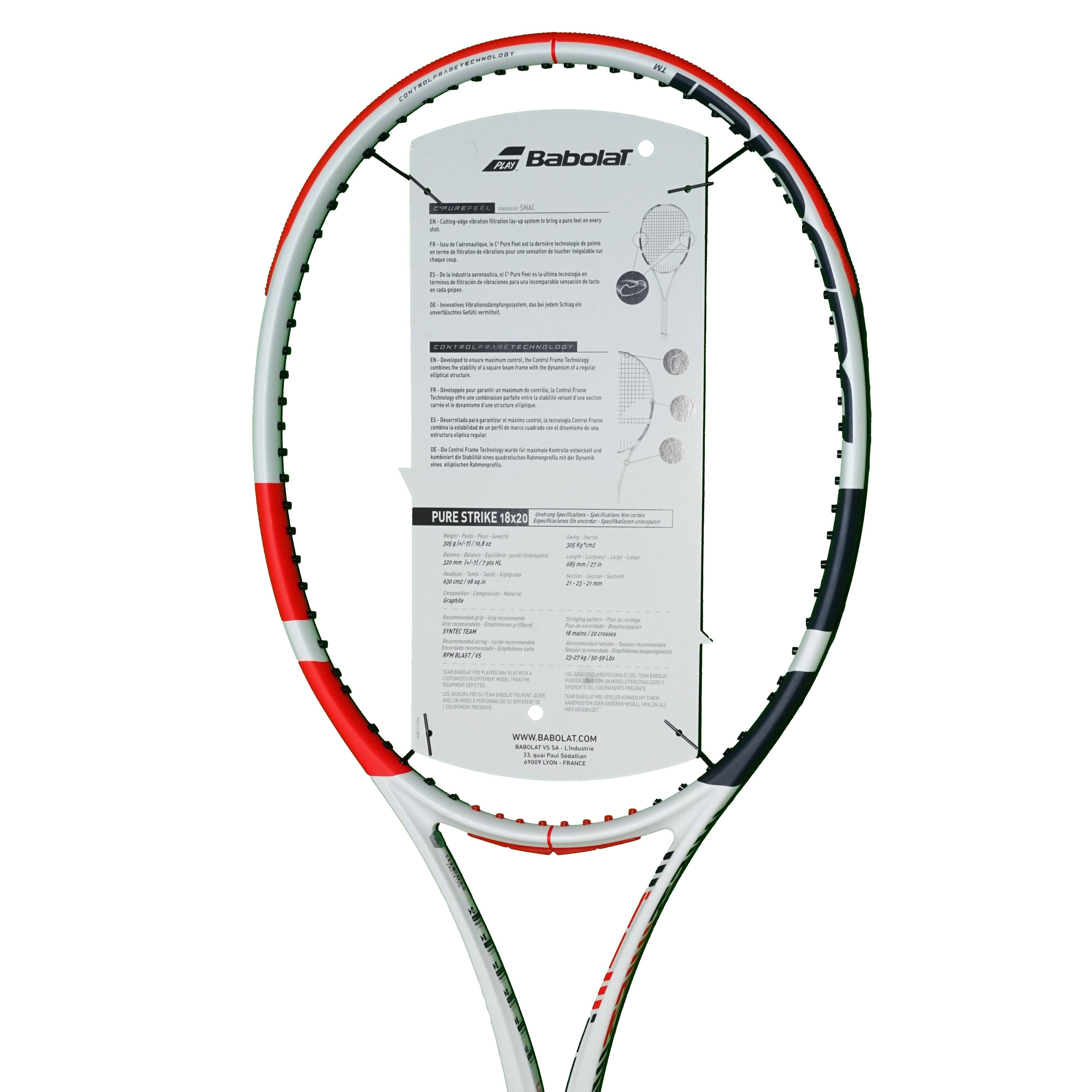 Babolat Pure Strike (18x20) Tennis Racquet