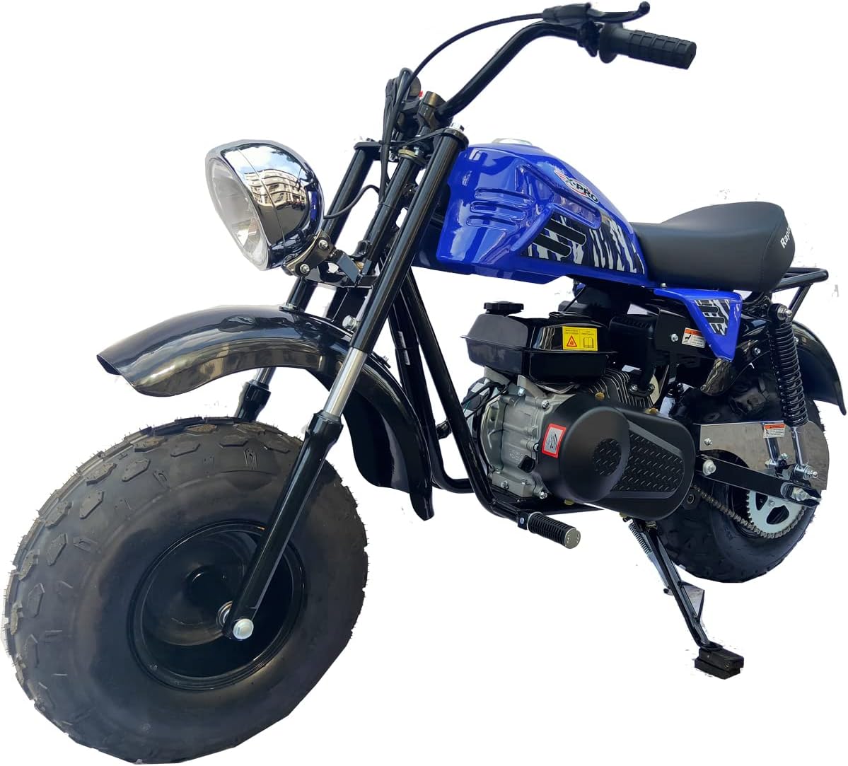 X-PRO Raptor 200cc Super Size Mini Trail Bike with Automatic Transmission and Pull Start! 19" Wide Fat Balanced Tires! (Tested and Assembled, Pink)