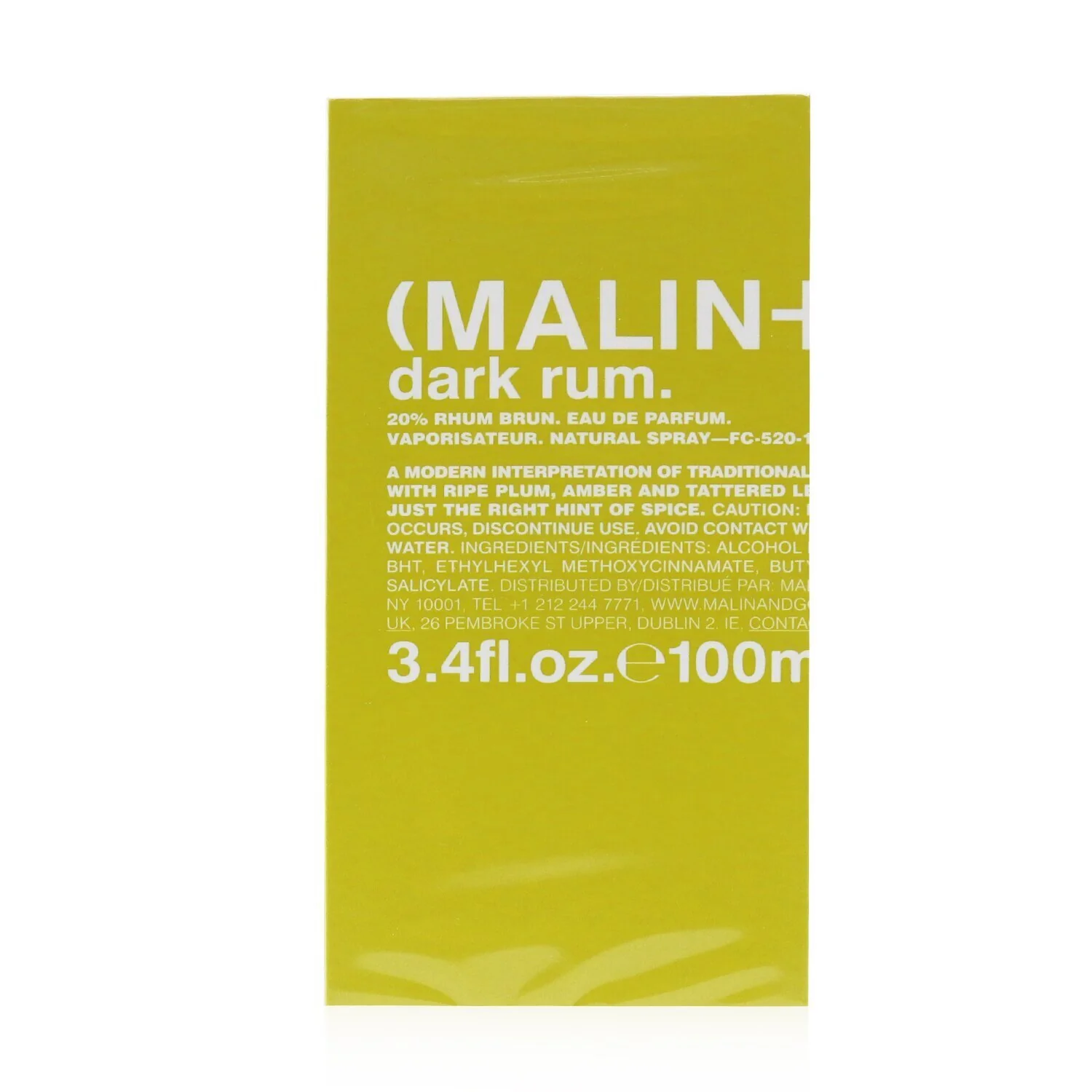 MALIN+GOETZ Dark Rum Eau De Parfum Spray 50ml/1.7oz