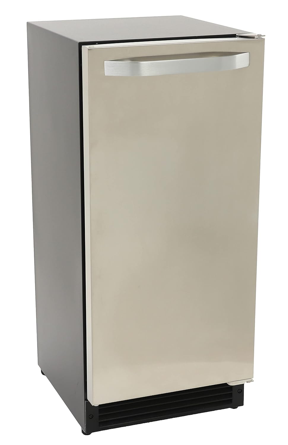 Maxx Ice MIM25C, Shallow Depth Indoor Built-in Undercounter Ice Maker, 25 lbs, in Stainless Steel