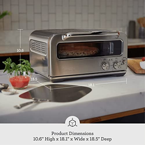 Breville Smart Oven Pizzaiolo Stainless Steel countertop oven