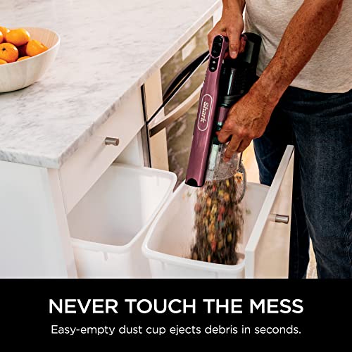 Shark | Pet Cordless Vacuum Cleaner | LED Headlights | Removable Handheld Vacuum for Pet Hair | Crevice Tool & Pet Multi-Tool Included | 40min Runtime | For Carpet & Hard Floors | Grey | IX141