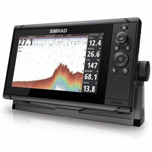 Simrad Cruise 7 US Coastal with 83/200 Transom Mount Transducer