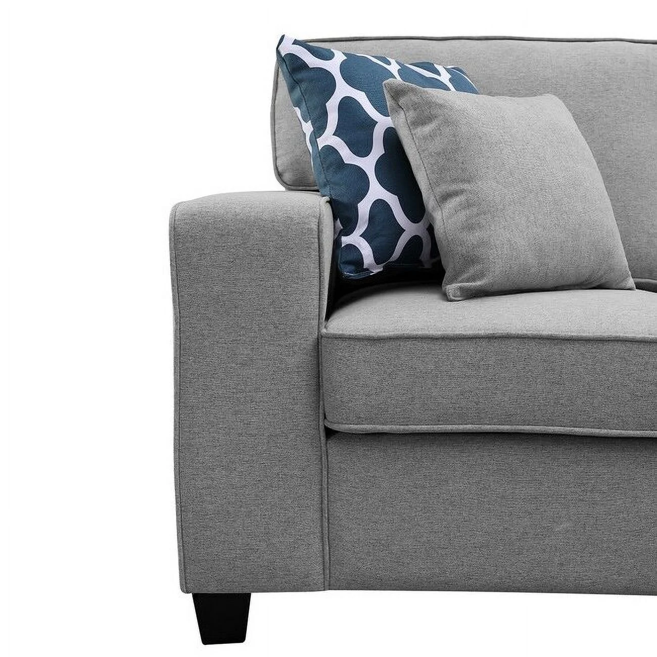 Copper Grove  Marsan 6-piece Light Grey Linen Modular Sectional Sofa