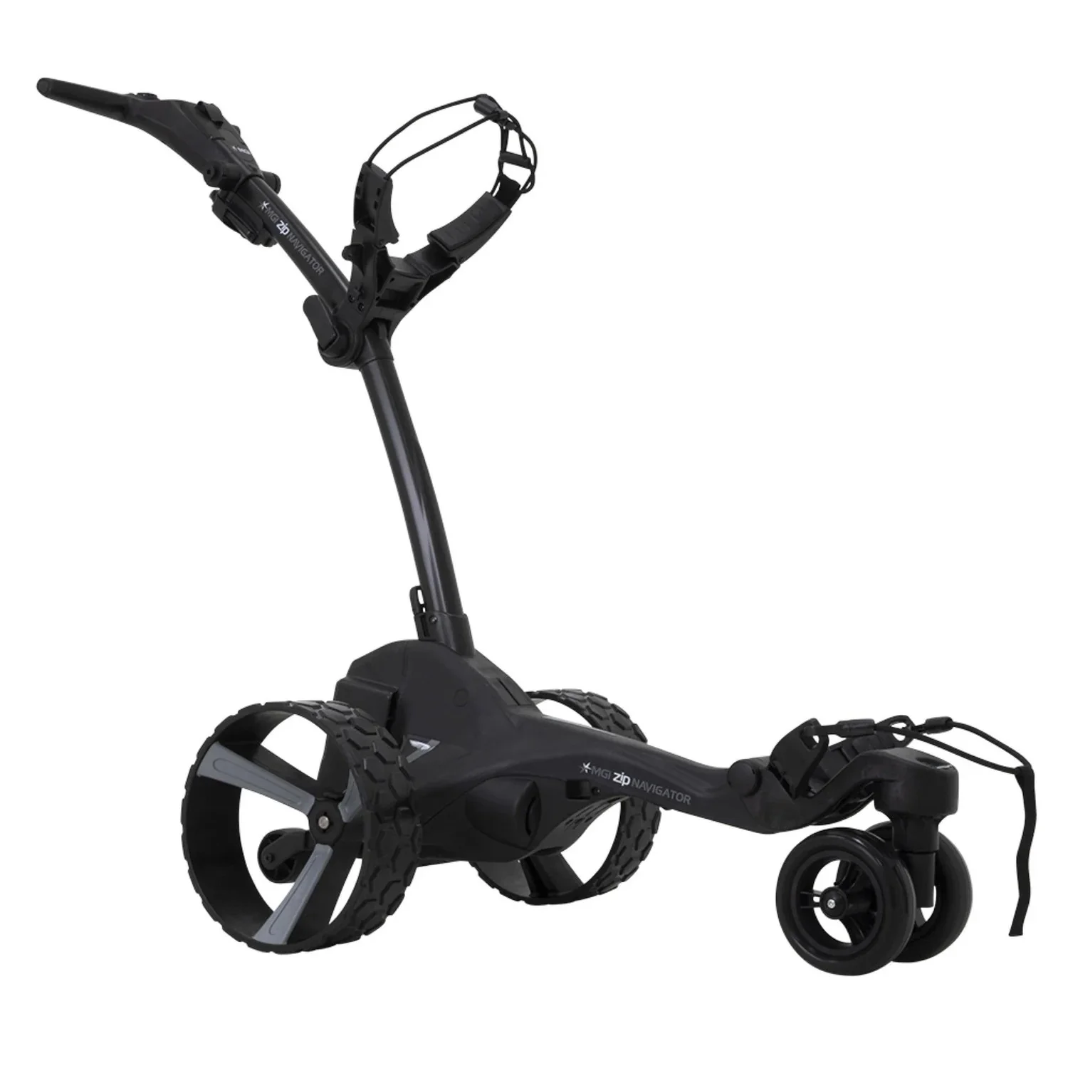 MGI Zip Navigator Electric Golf Cart - 36 Hole Lithium Battery - Remote Control - Accessories Included (Drink Holder, Umbrella Holder, Rear Wheel Covers, Multi-Purpose Clip  GPS Phone Holder) - Curated Treasures Market