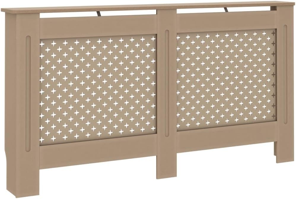 Radiator Cover 59.8"x7.5"x31.9" MDF,Home & Garden Household Appliance Accessories Heating Radiator Accessories