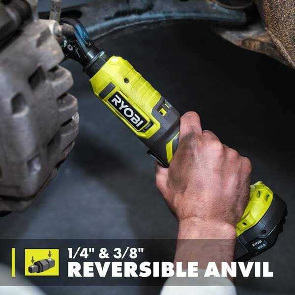 Ryobi ONE+ 18V Cordless Multi Size Ratchet with ONE+ 18V Ah Lithium-Ion Battery - Shop Hardware Tools Online Store