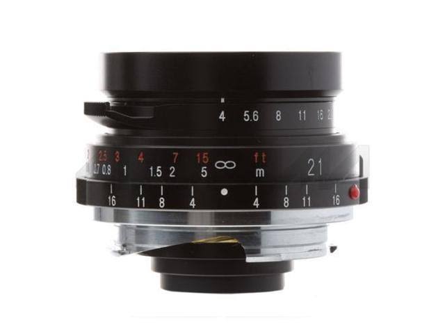 Voigtlander Color-Skopar 21mm f/4.0 Pancake Lens, Black BA211P