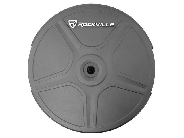 Rockville RockGhost Active Powered 8x22 Hidden Car Subwoofer Sub for 15x22/16x22/17x22 Full Size Spare Tire