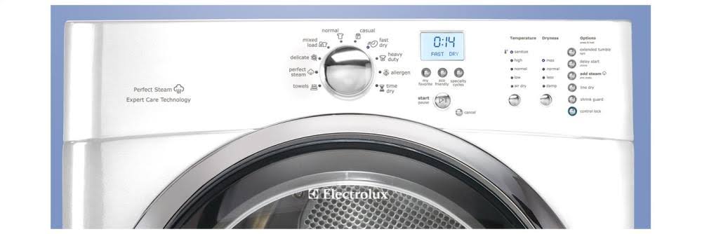 Electrolux EIMGD60JIW 8.0 Cu. ft. Gas Front Load Dryer with Iq-touch Controls and Perfect Steam White