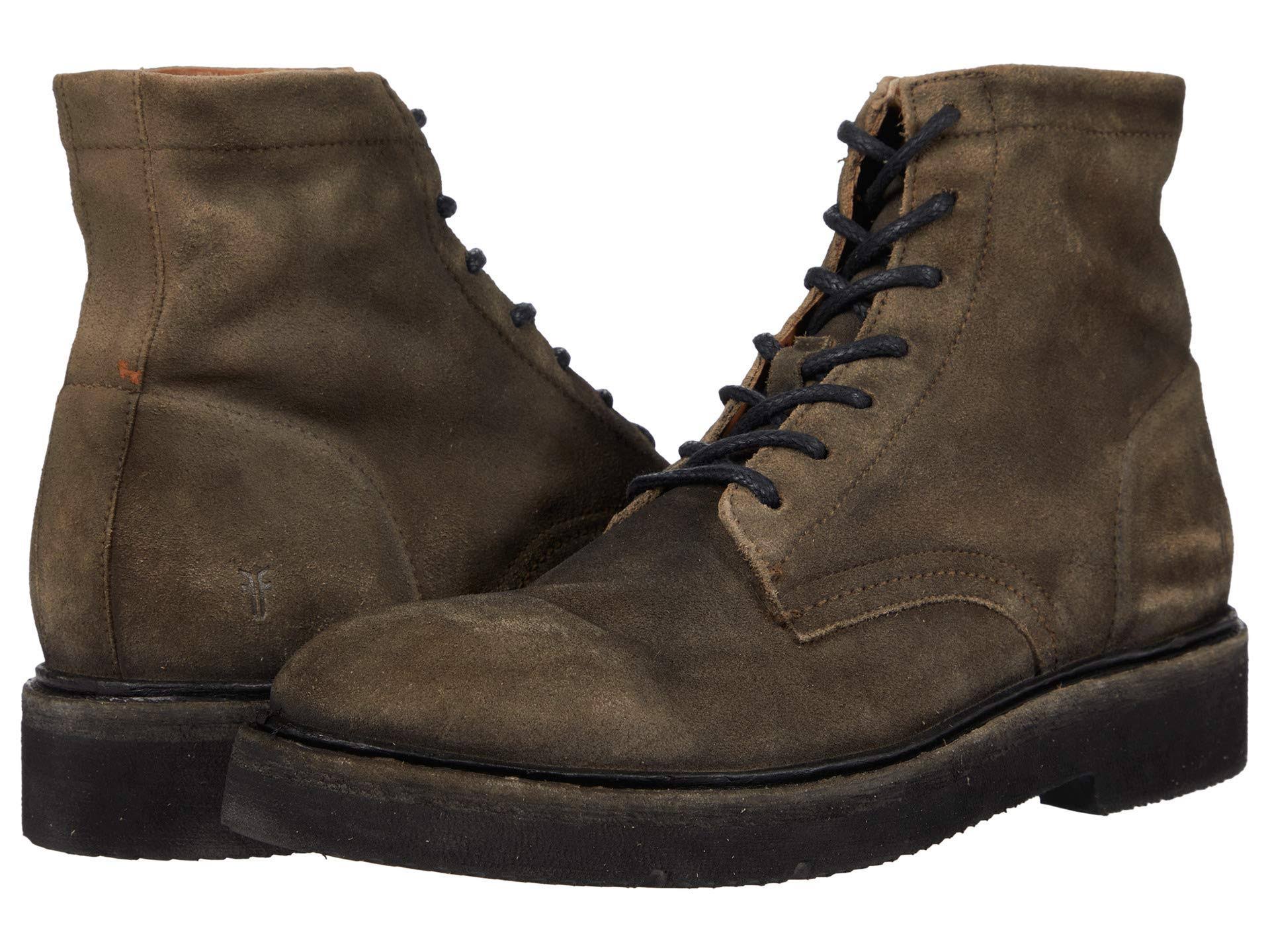 Frye Bowery Light Lace Up 3480866 - 8 / Faded Black