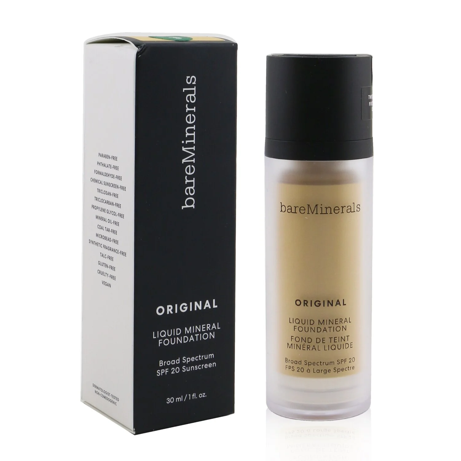 BareMinerals Original Liquid Mineral Foundation SPF 20 - # 11 Soft Medium (For Very Light Cool Skin With A Pink Hue) 30ml/1oz
