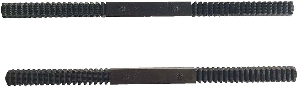 Ctooltool Universal 42Pcs Thread Chaser Set, Rethread Repair Tool, Fractional and Metric Thread Restorer Kit Pack of 2