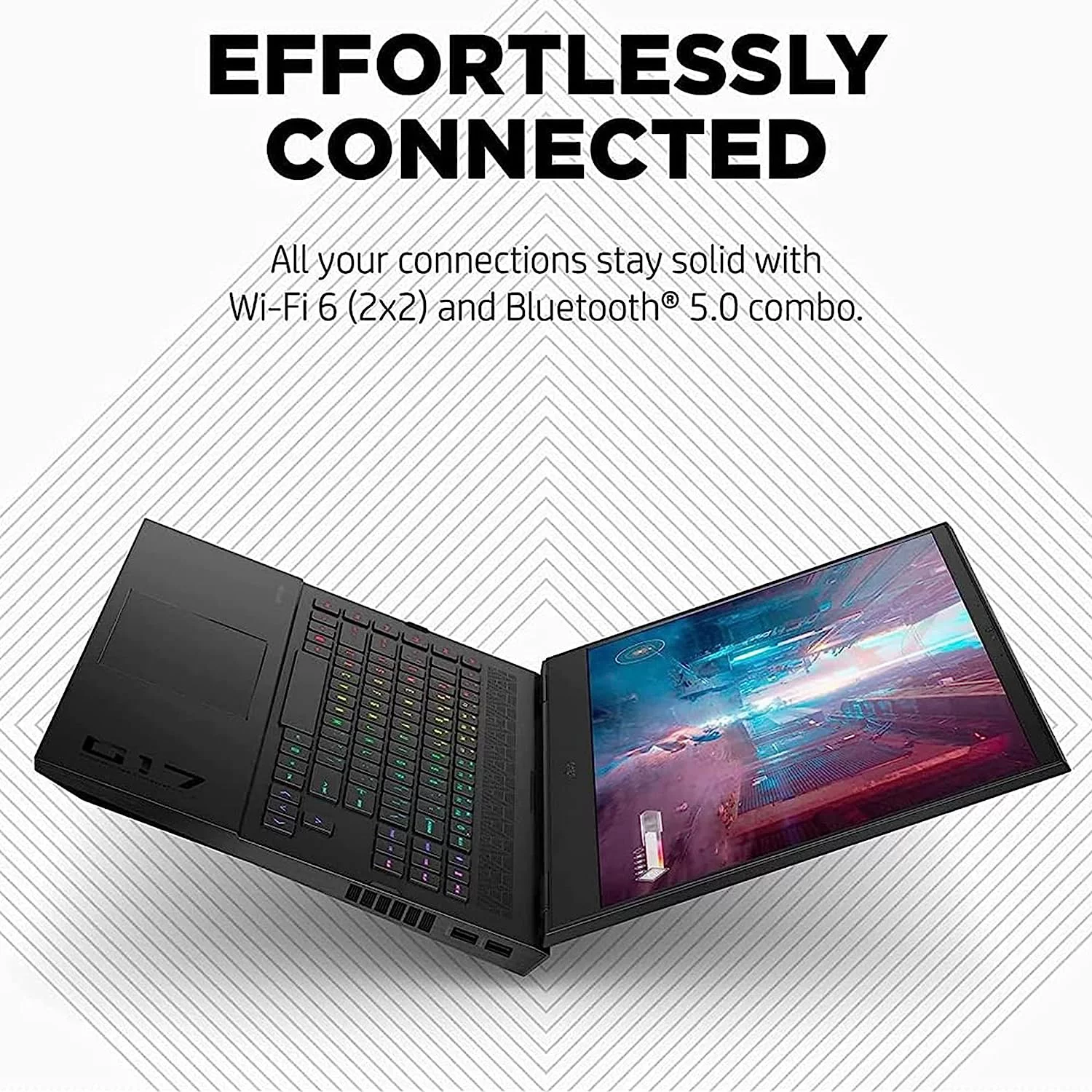 HP OMEN 17.3" 165Hz Gaming Laptop, Intel 12th Core i7-12700H, 32GB DDR5 RAM, 1TB PCIe SSD, NVIDIA GeForce RTX 3070Ti, RGB Backlit Keyboard, Windows 11, Shadow Black, Hotface 32GB USB CardCard