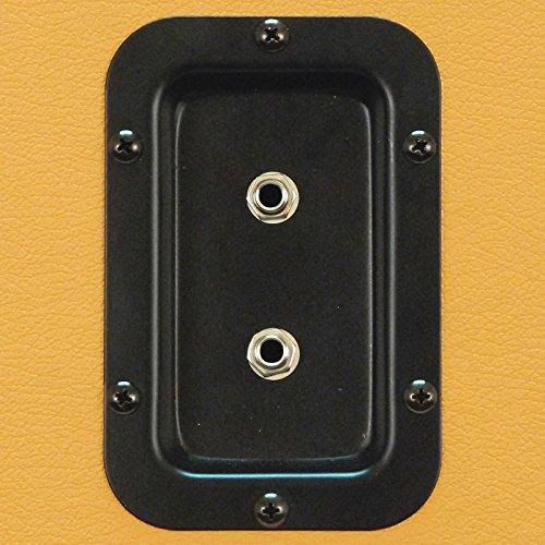 Seismic Audio Empty Orange Tolex 2x12x22 Guitar Speaker Cab Cabinet 212