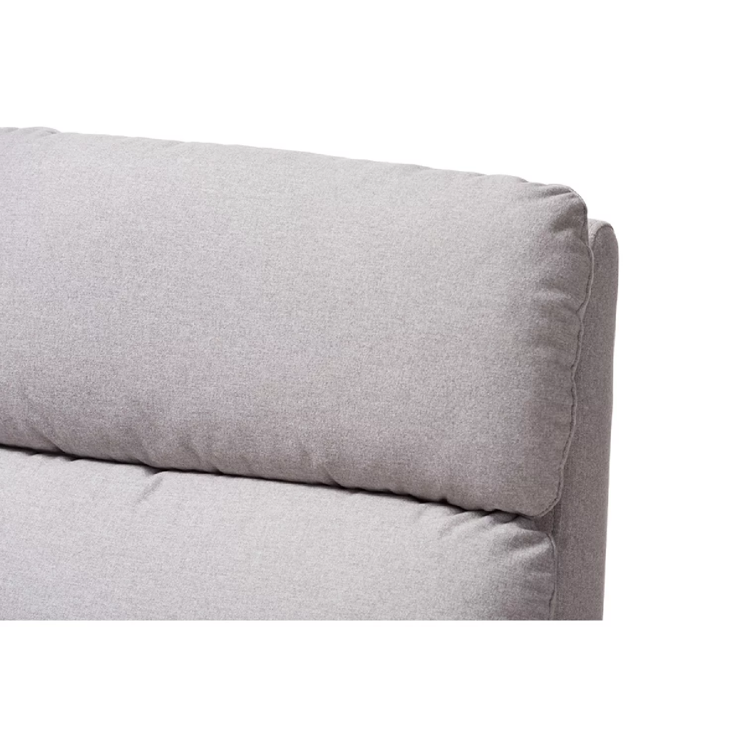 Baxton Studio Casanova Mid-century Modern Light Grey Fabric Upholstered Lounge Chair