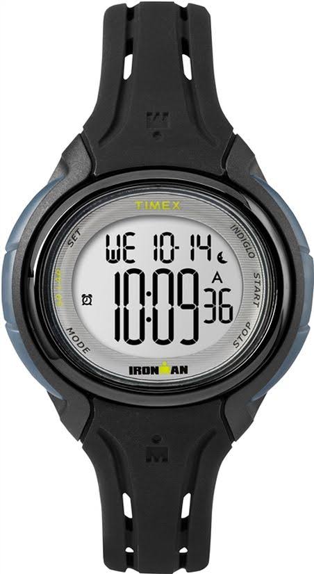 Timex Men&s Ironman Sleek 50 Mid Black Silicone Band Watch TW5M13700 - Megean