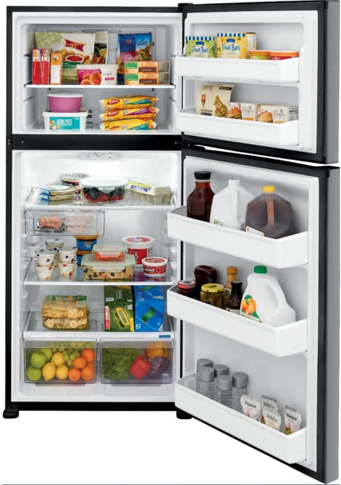 frigidaire FFTR1835VS 18.3 Cu. Ft. Stainless Top-Freezer Refrigerator