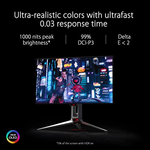 ASUS TUF Gaming 27" 1440P HDR Curved Monitor (VG27WQ1B) - QHD (2560 x 1440), 165Hz (Supports 144Hz), 1ms, Extreme Low Motion Blur, Speaker, FreeSync Premium, VESA Mountable, DisplayPort, HDMI, Black
