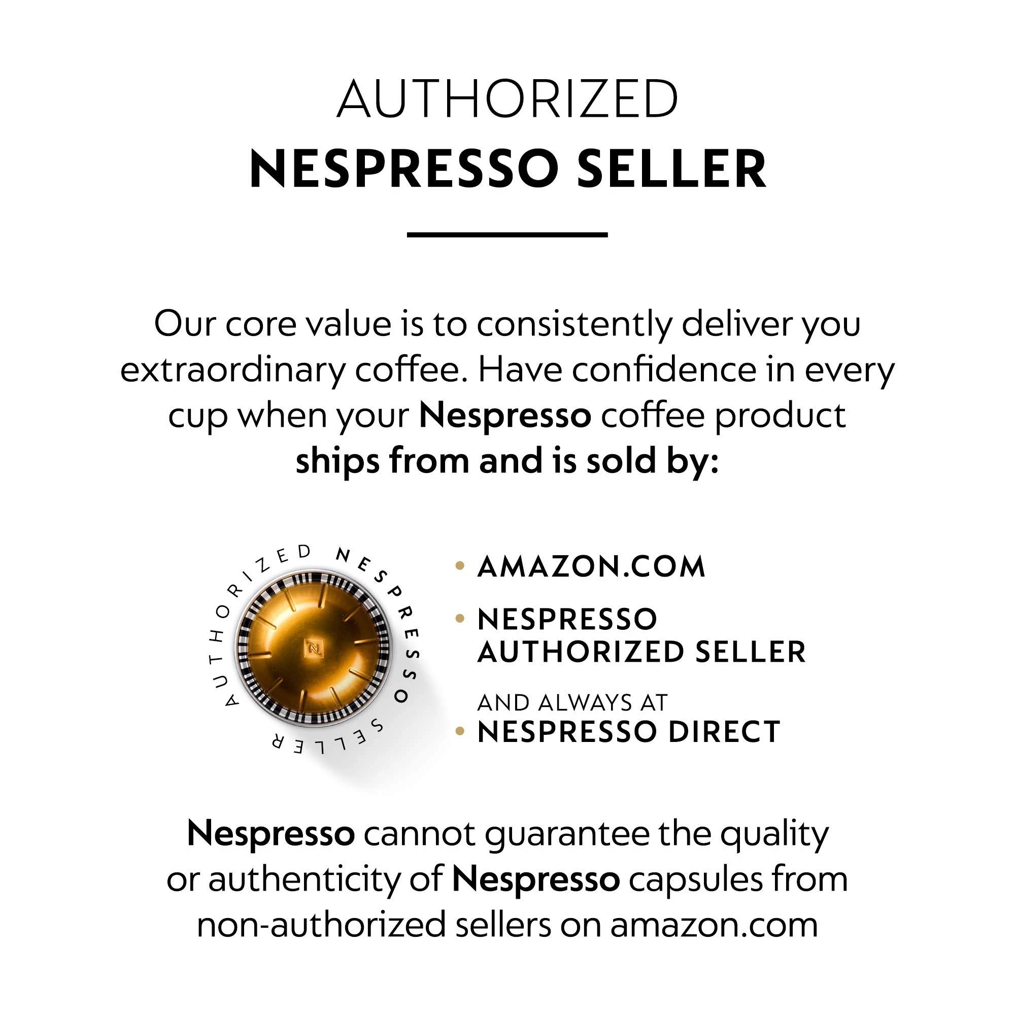 Nespresso Capsules VertuoLine, Stormio, Dark Roast Coffee, 30 Count