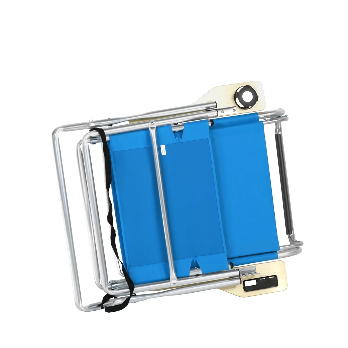 4 Position Portable Folding Beach Chair with Canopy