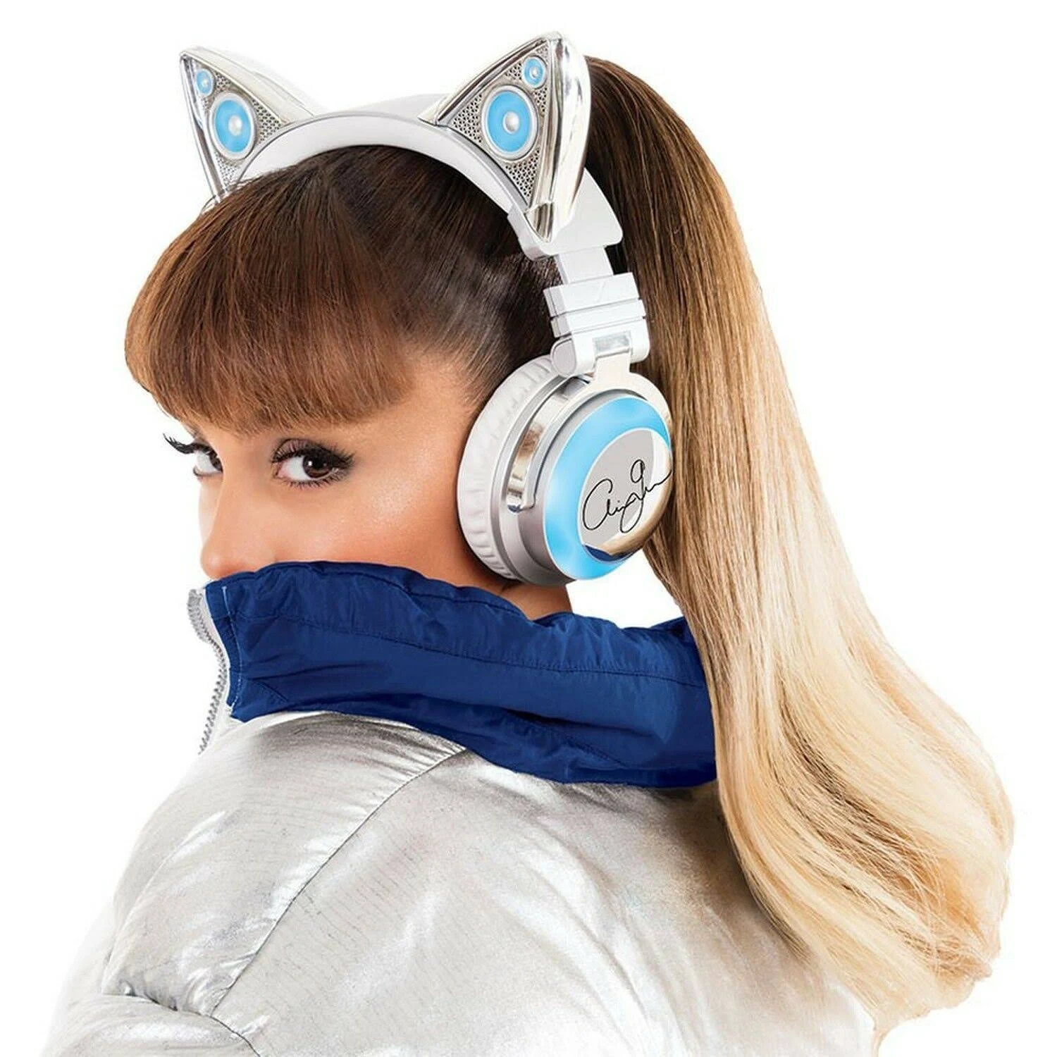 *Limited Edition Ariana Grande Wireless Bluetooth Cat Ear Headphones