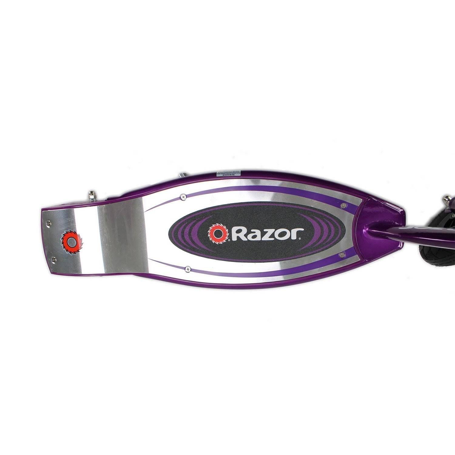 Razor E100 Motorized Rechargeable Electric Powered Kids Scooter, Purple (2 Pack)