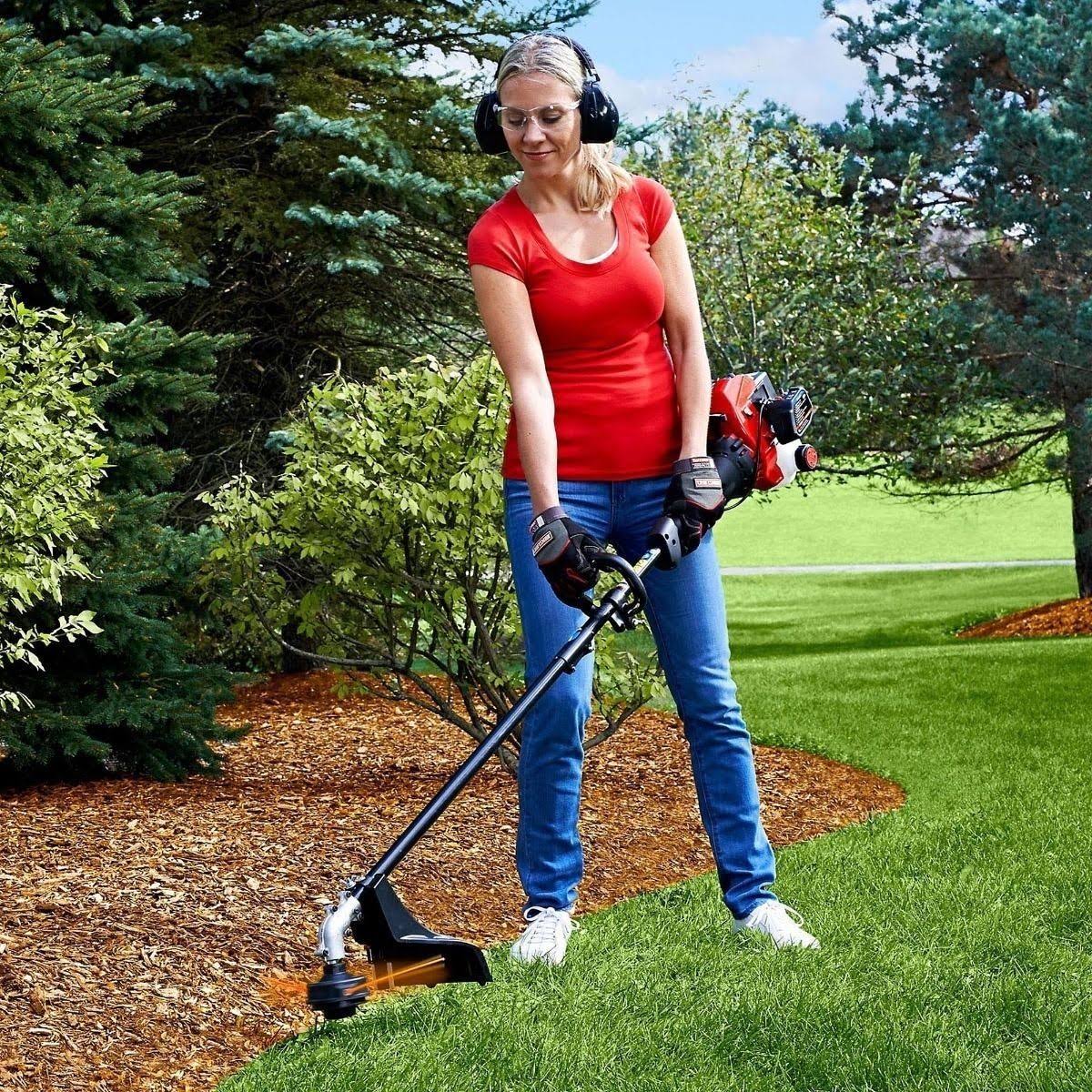 Craftsman WeedWacker Gas Trimmer - 25 cc - 2-Cycle Straight Shaft