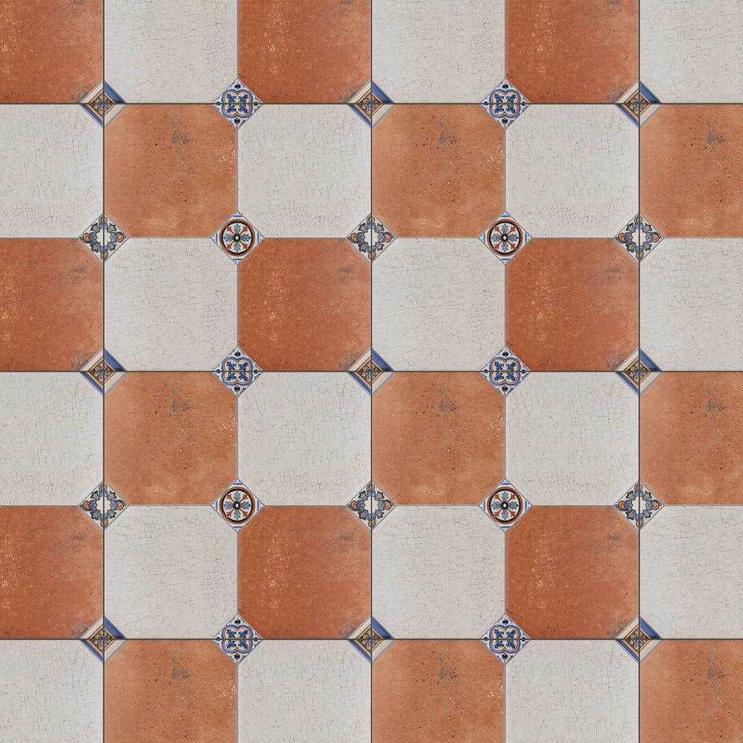 Ceramic Backsplash Tile Turia 13 x 13 Ceramic Field Tile EliteTile - Shop Hardware Tools Online Store