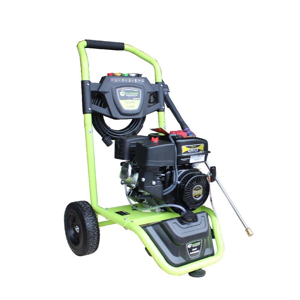 Green-Power America GNW3324A 3300 psi, 2.4 GPM Gas Pressure Washer