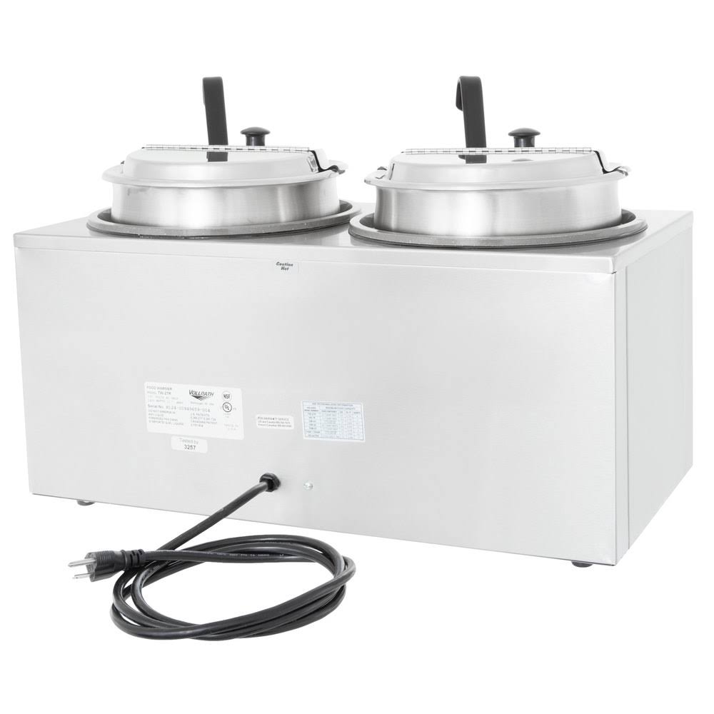 Vollrath - 72029 - Cayenne 7 qt Twin Well Rethermalizer Kit
